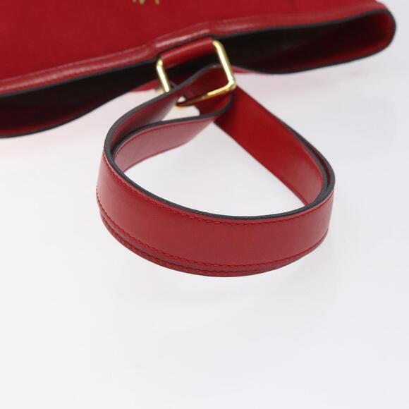 CELINE Hand Bag Red Gold - Picture 7 of 12